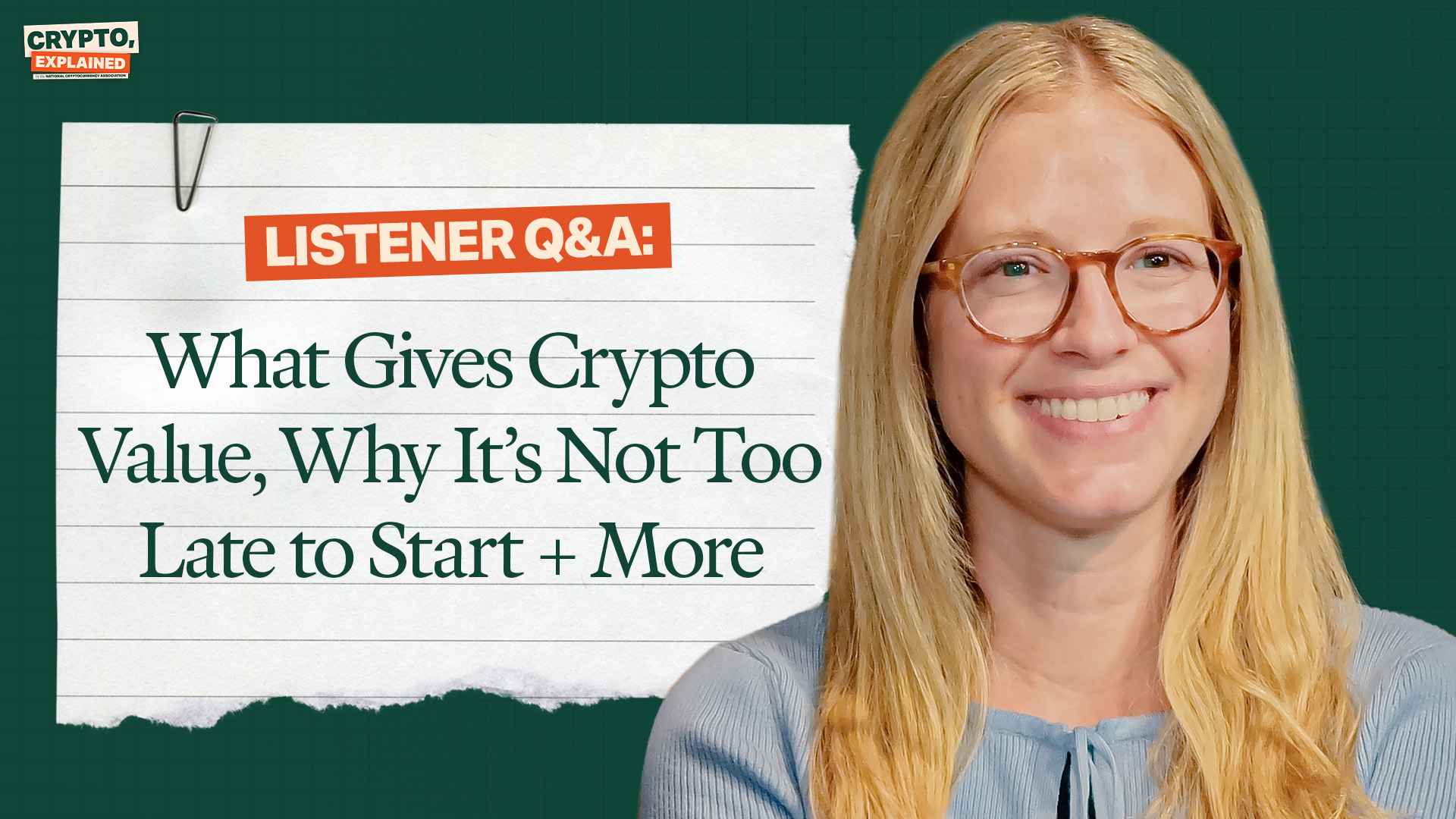 Listener Q&A: What Gives Crypto Value